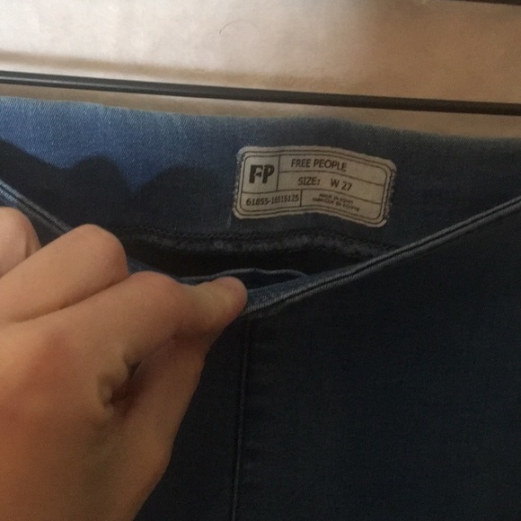 Free people NWT It denim size 27 - Picture 3 of 5